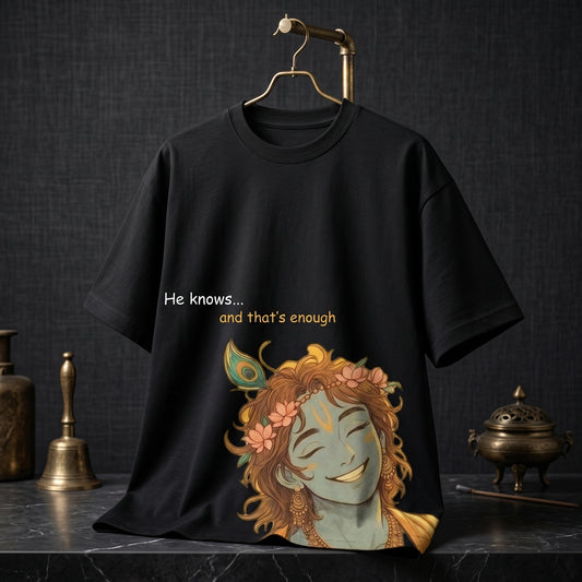 He Knows… And That’s Enough – Surrender T-shirt