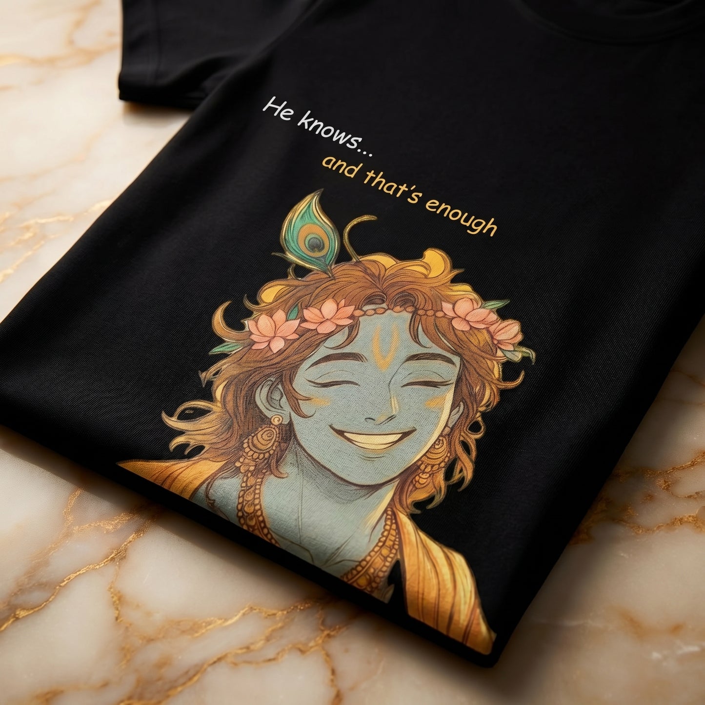 He Knows… And That’s Enough – Surrender T-shirt