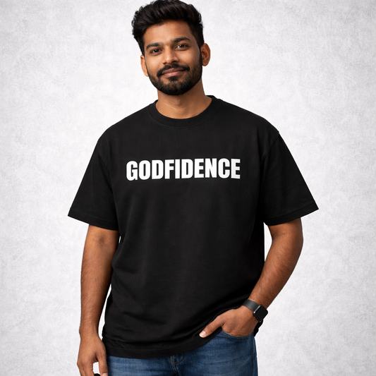 Godfidence – Faith Over Fear T-shirt