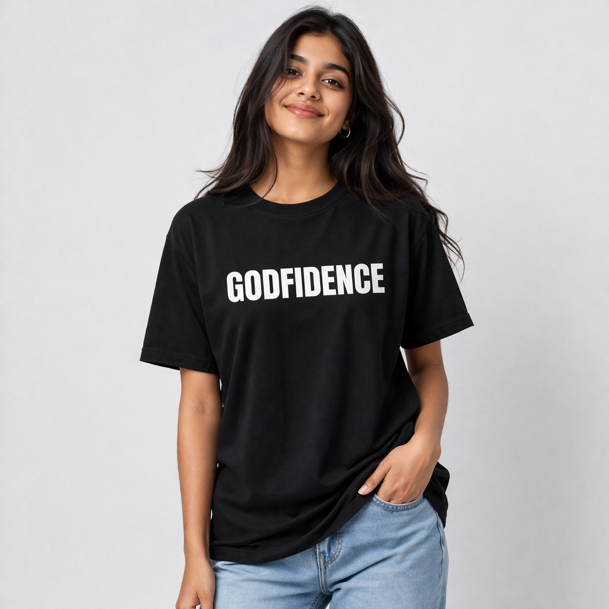 Godfidence – Faith Over Fear T-shirt