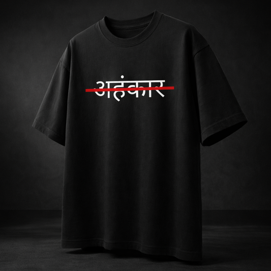अहंकार (Striked Out) – Ego Check T-shirt