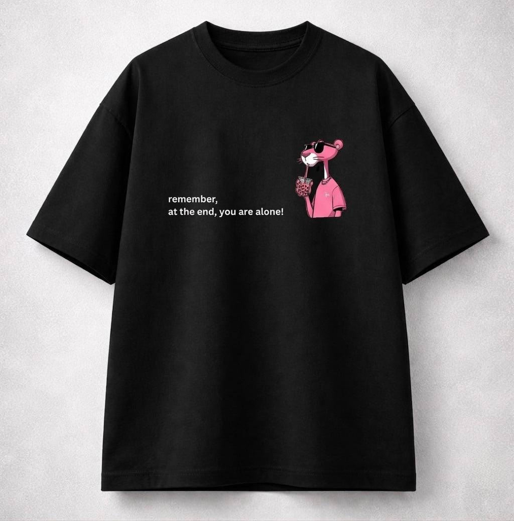 Alone, But Aware – Reality Check T-shirt