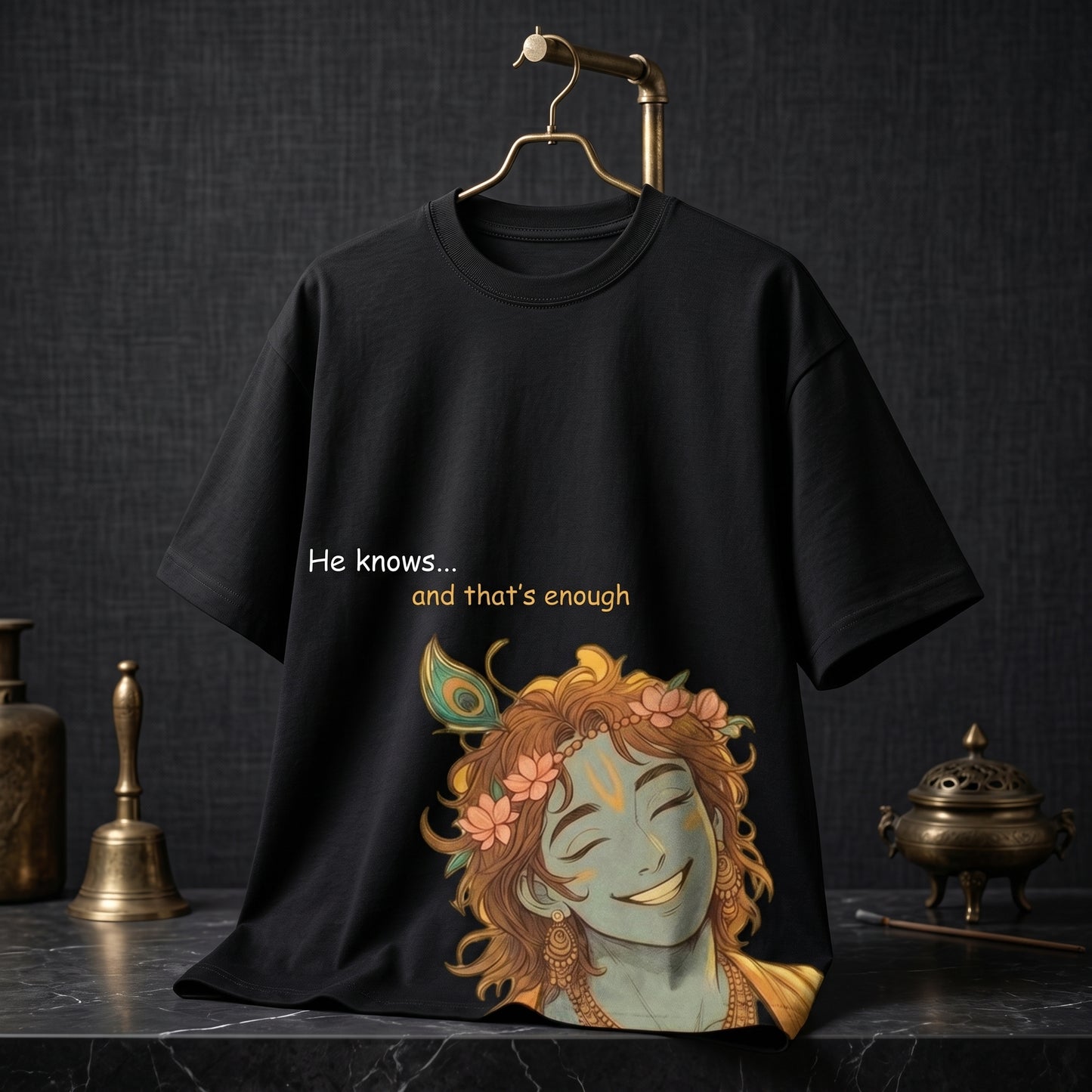 He Knows… And That’s Enough – Surrender T-shirt