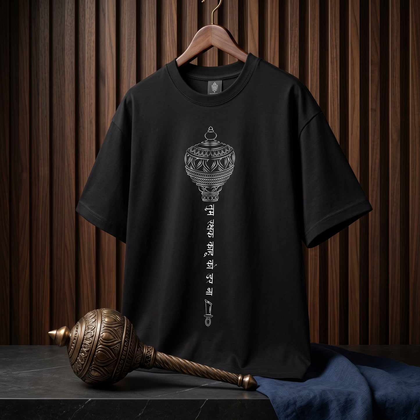 तुम रक्षक काहू को डरना – Divine Protection T-shirt